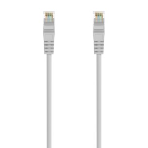 AISENS Cable de Red Latiguillo RJ45 LSZH Cat.6A 500 Mhz UTP AWG24, Gris, 30CM 2