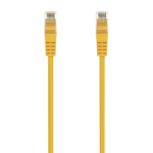 AISENS Cable de Red Latiguillo RJ45 LSZH Cat.6A 500 Mhz UTP AWG24, Amarillo, 0.5M 2