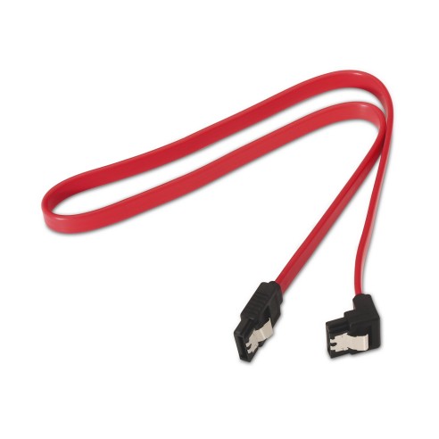 AISENS A130-0156 cable de SATA 0,5 m SATA 7-pin Negro, Rojo