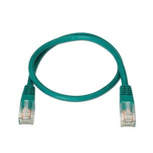 AISENS A135-0245 cable de red Verde 0,5 m Cat6 U UTP (UTP) 2