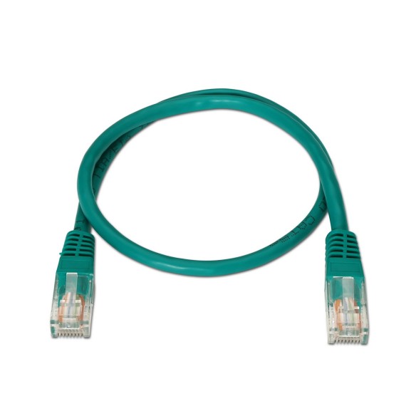AISENS A135-0245 cable de red Verde 0,5 m Cat6 U UTP (UTP)