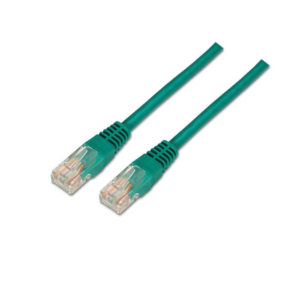 AISENS A135-0245 cable de red Verde 0,5 m Cat6 U UTP (UTP)