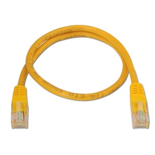AISENS A135-0253 cable de red Amarillo 0,5 m Cat6 U UTP (UTP) 2