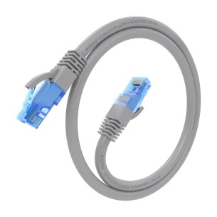 AISENS Cable De Red Latiguillo RJ45 Cat.6 UTP AWG26 CCA, Gris, 25 cm 2