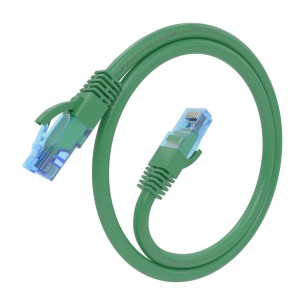 AISENS Cable De Red Latiguillo RJ45 Cat.6 UTP AWG26 CCA, Verde, 25 cm 2