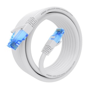 AISENS Cable De Red Latiguillo RJ45 Cat.6 UTP AWG26 CCA, Blanco, 4.0 m 2
