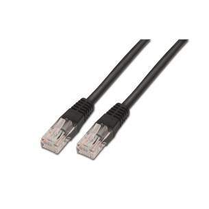 AISENS A133-0202 cable de red Negro 0,5 m Cat5e U UTP (UTP)